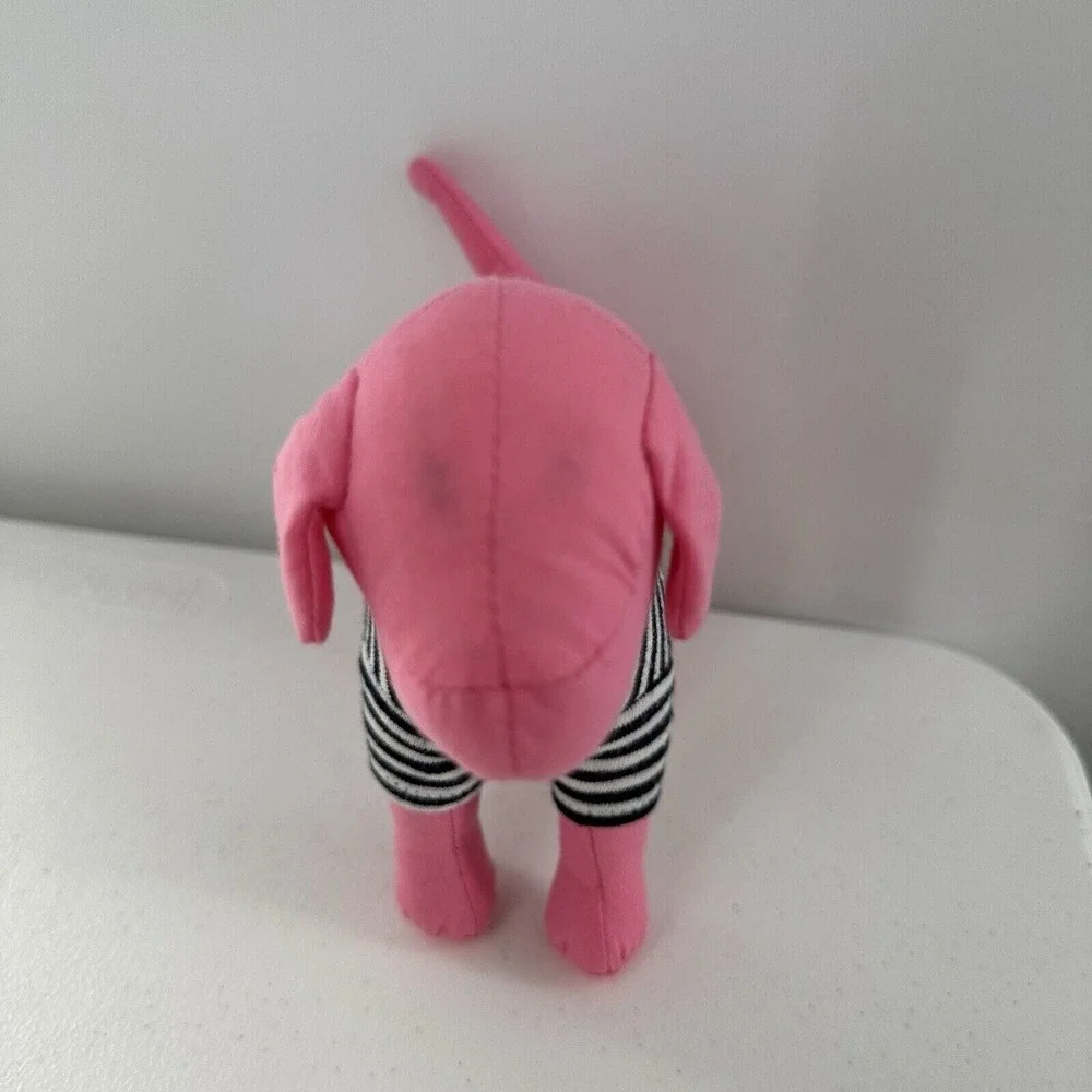 Victorias Secret Pink Dog Plush Striped Anchor Shirt Nautical‎ Hoodie Good Life
